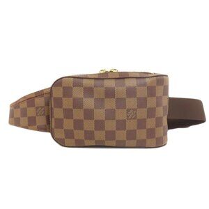 LOUIS VUITTON Brown Damier Canvas Hobo Bag